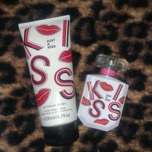 Victoria Secret Just a Kiss perfume and lotion